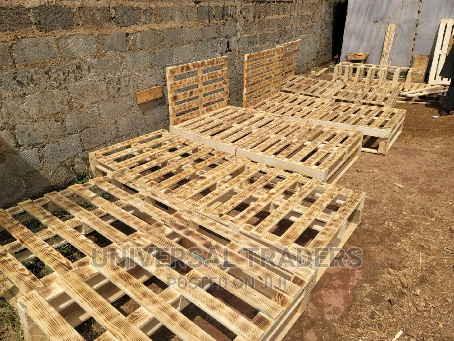 Pallet Bed Wooden Pallets Bed Detachable Pallet Beds in Kasarani