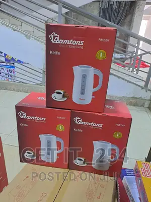 Ramtons Cordless Electric Kettle 3 Litres White- Rm/567
