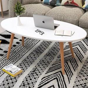 *Shee Oval Coffee Tables White* - thumbnail 2