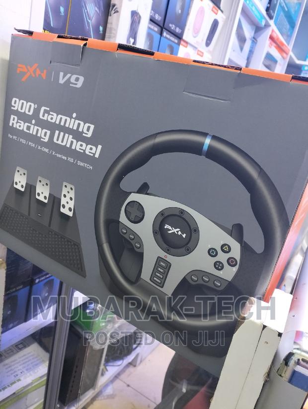 PXN Game Racing Wheel, V9 900° Racing Steering Wheel