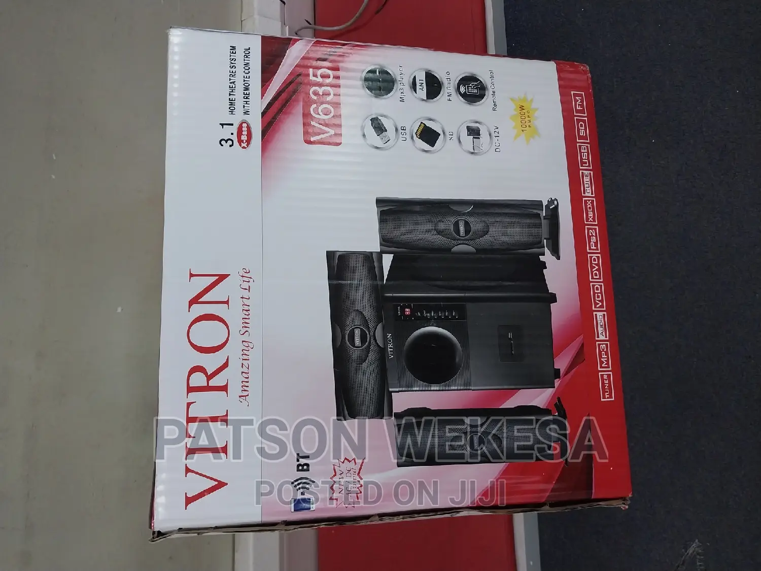 Vitron V635 3.1CH Bluetooth Sub Woofer Speaker System