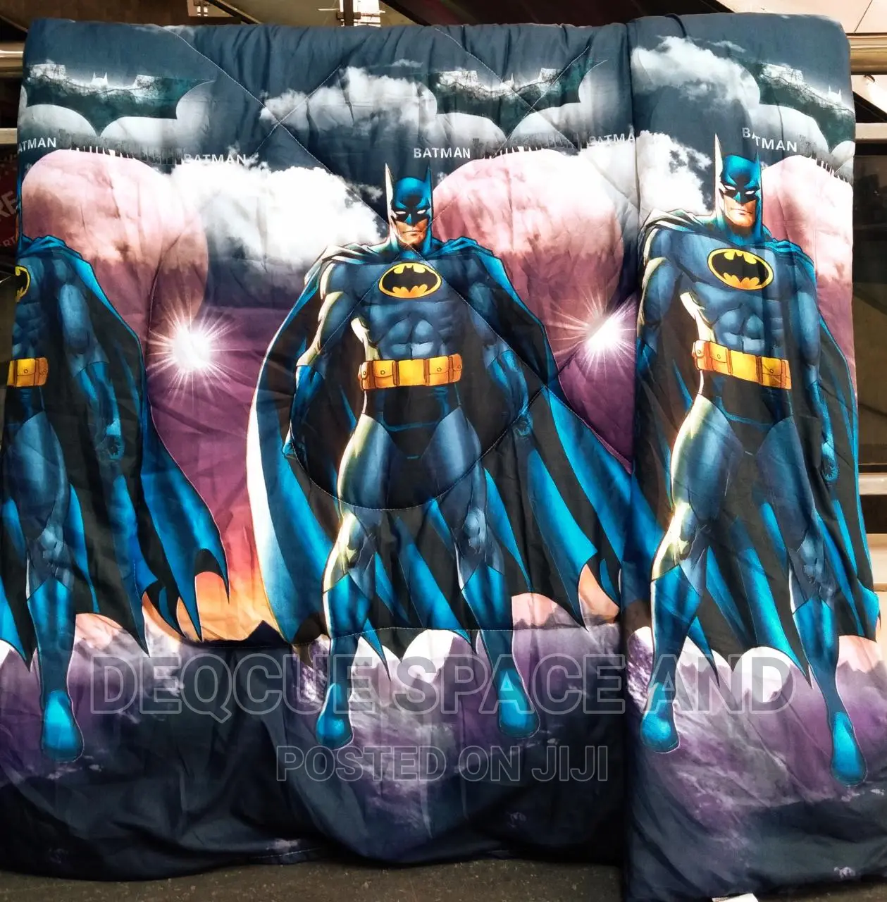 Dark Cartoon Themed Cotton Duvet Set in Nairobi Central Home