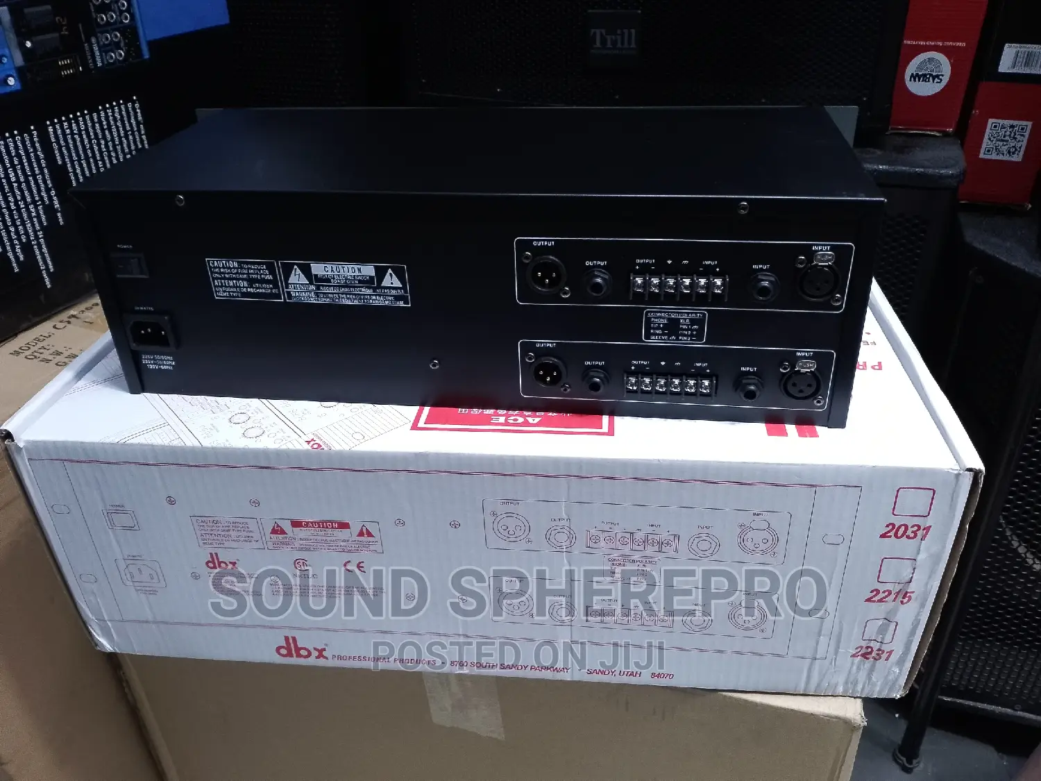 DBX Equalizer 2231 2channel Equalizer