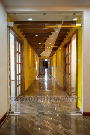 Outdoor Office Door Branding