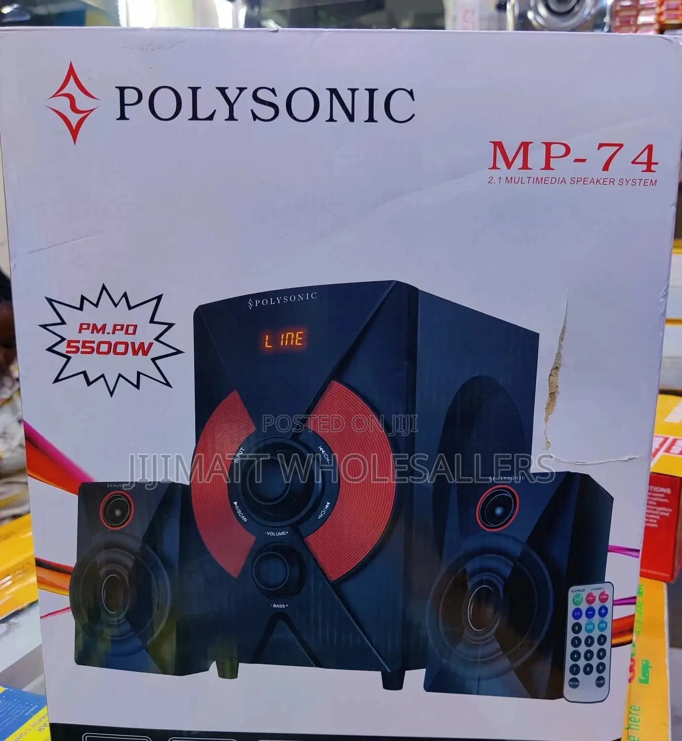 Subwoofer//Woofer//Polysonic 2.1 Woofer 5500W