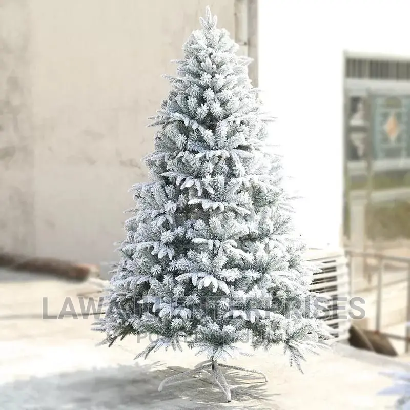 Snow Flocked Christmas Tree