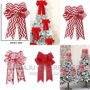 Christmas Glitter Ribbon Bows