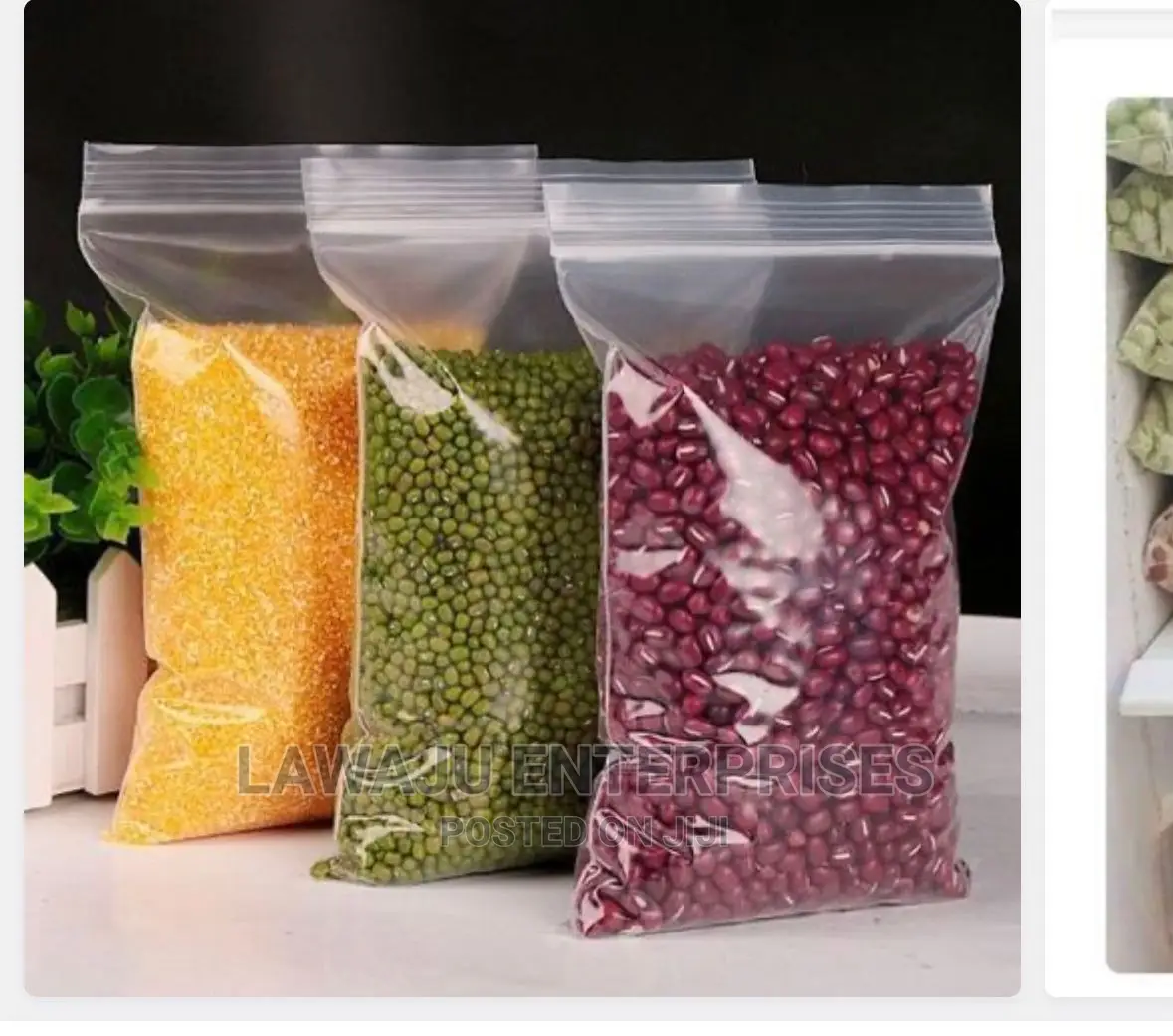 1kg Zip Seal Bags
