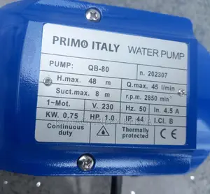 Italy Primo Water Pump