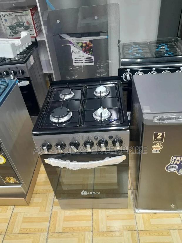 Nunix 4 Gas Standing Oven With Gas Oven