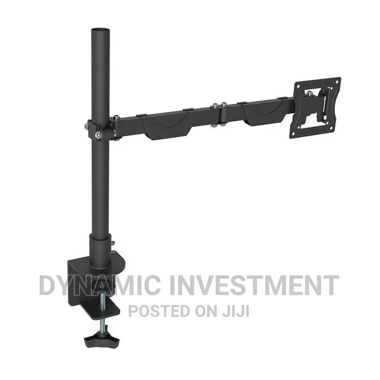 Tronic Vertical Stacking Single Monitor Desk Mount
