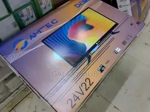 Tv, Amtec 24"Inches Digital Led Tv Ac/Dc - Black