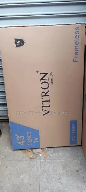 Smart TV/Vitron 43inches Smart Android Frameless TV