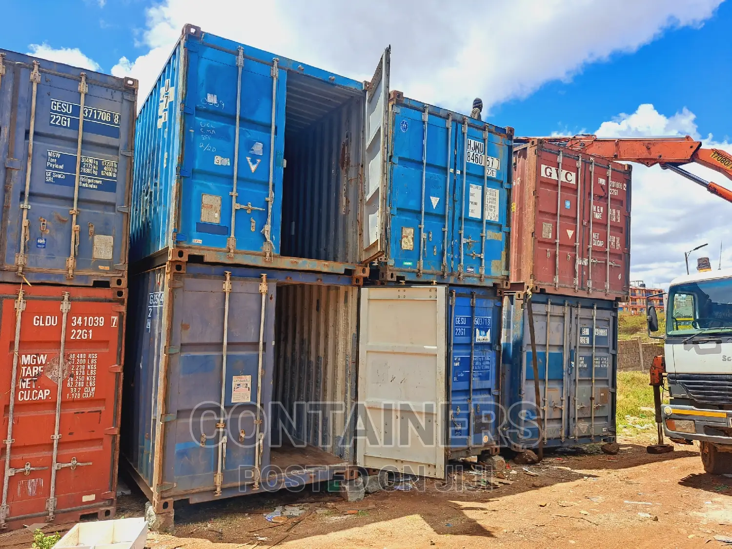 Get Organised With Our Shipping Containers