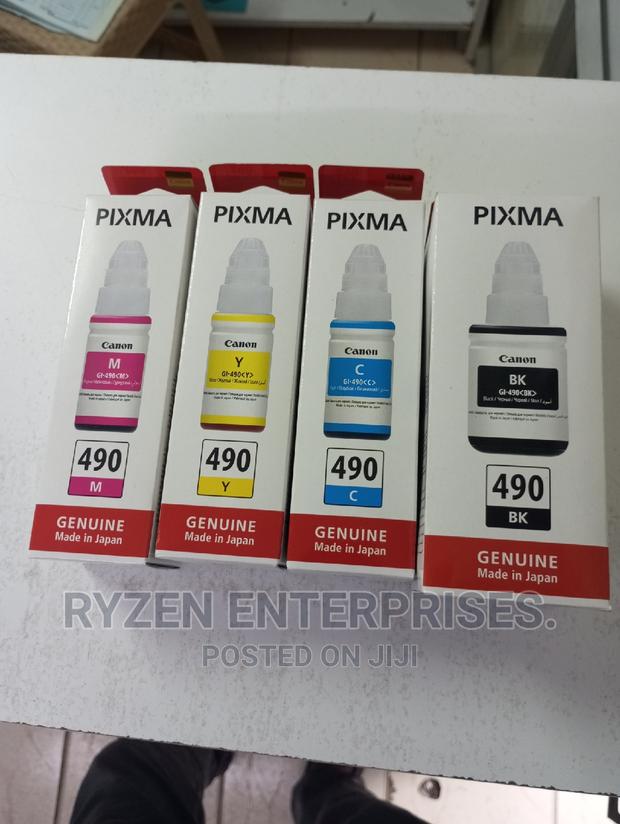 490 Inks Canon//Canon Inkjets Printer Inks 490 Set