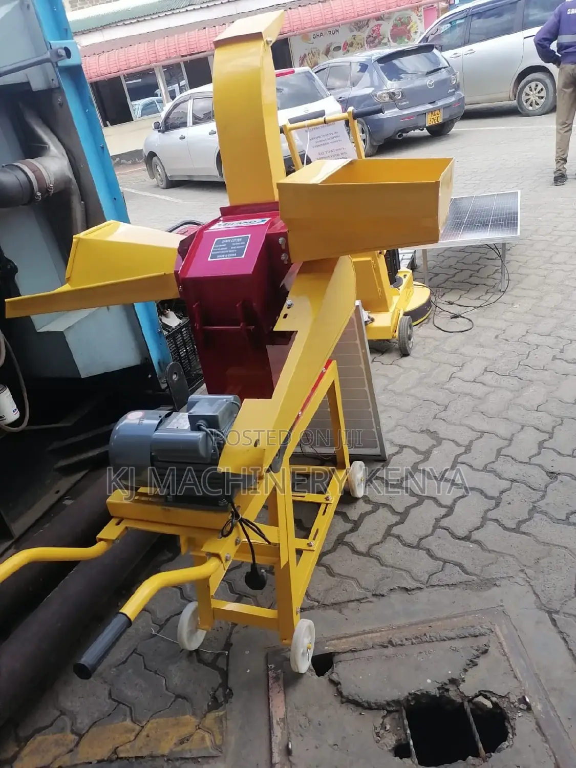 Eletric Power Animal Feed Chopping Machine-Milano Brand