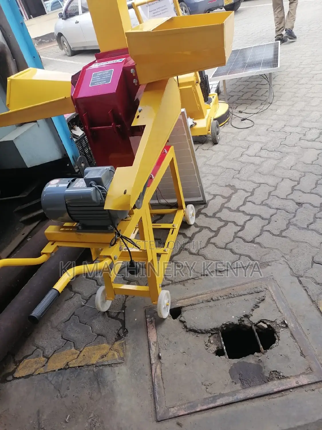 Eletric Power Animal Feed Chopping Machine-Milano Brand