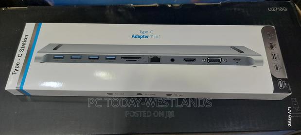 11 in 1 USB-C/Type-c to 4 X USB+SD/TF+RJ45+3.5mm+HDMI+VGA+PD - thumbnail 3