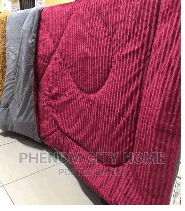 Maroon Velvet Duvet - thumbnail 2
