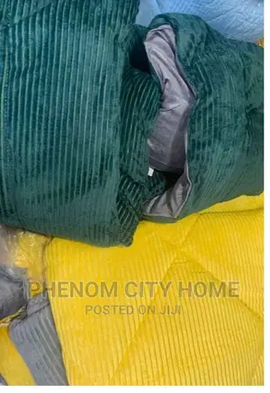 Jungle Green Cvelvet Duvet