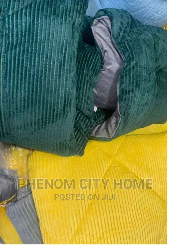Jungle Green Cvelvet Duvet