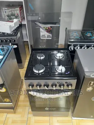 Nunix Four Burner Full Gas- Gas Oven Standing Cooker