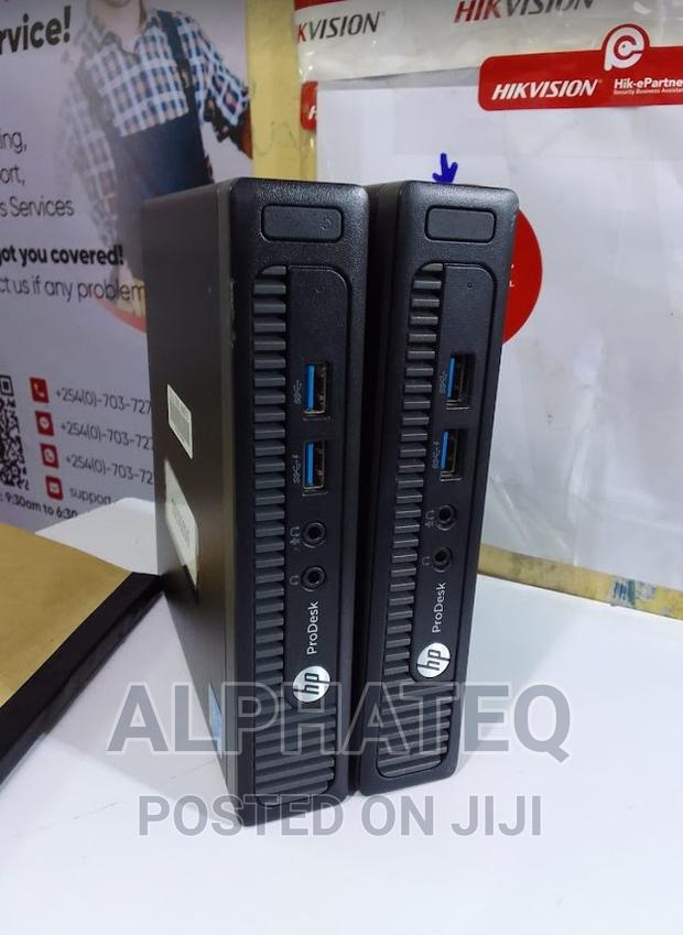 Refurb HP Ultra Small Thin Factor CPU Desktop Core I3 4GB - main view