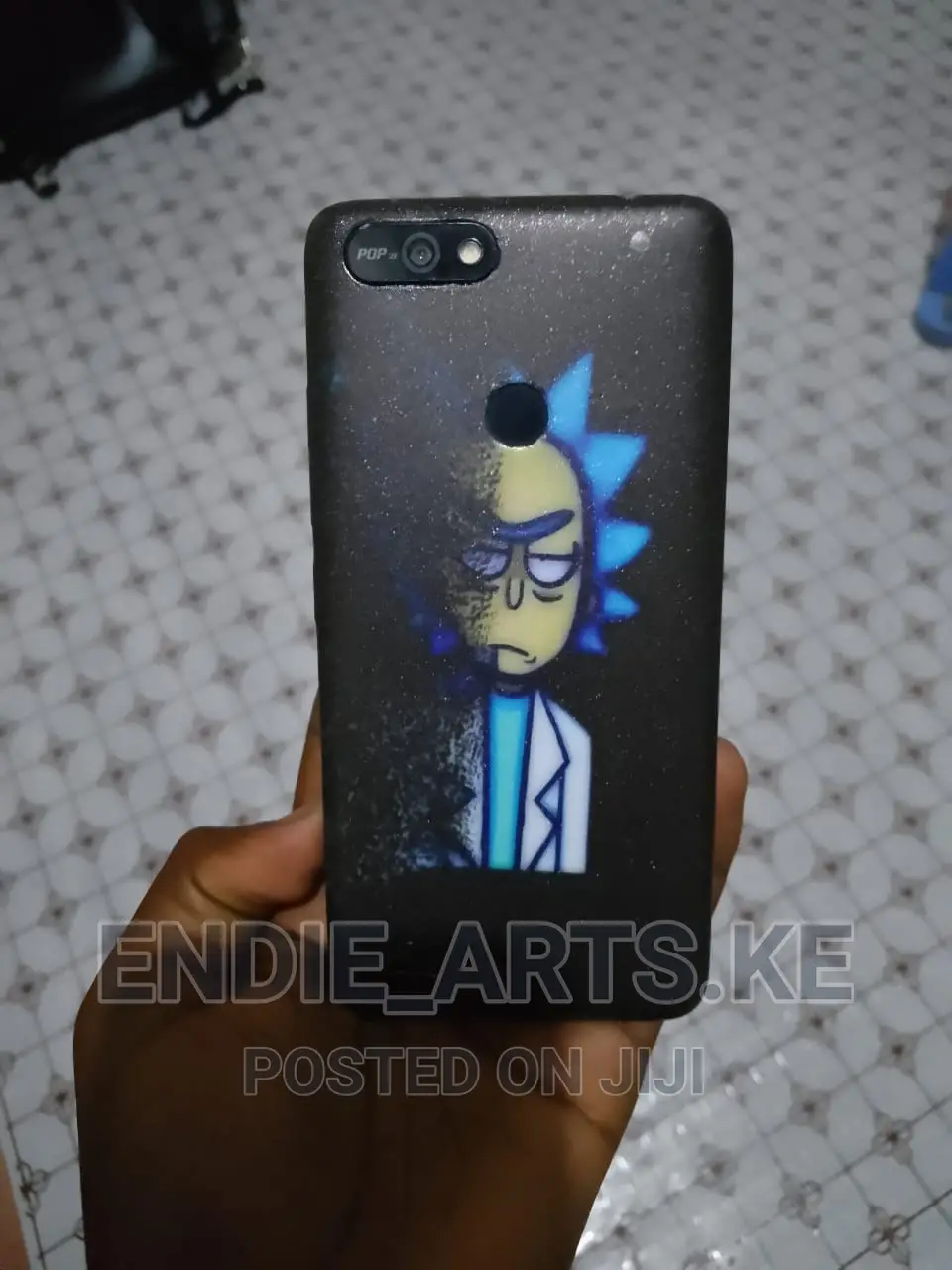 Frosted Phone Stickers