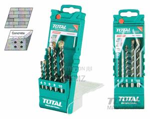 TOTAL Masonry Drill Bits Set