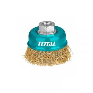 TOTAL Wire Cup Brush With Nut - thumbnail 2
