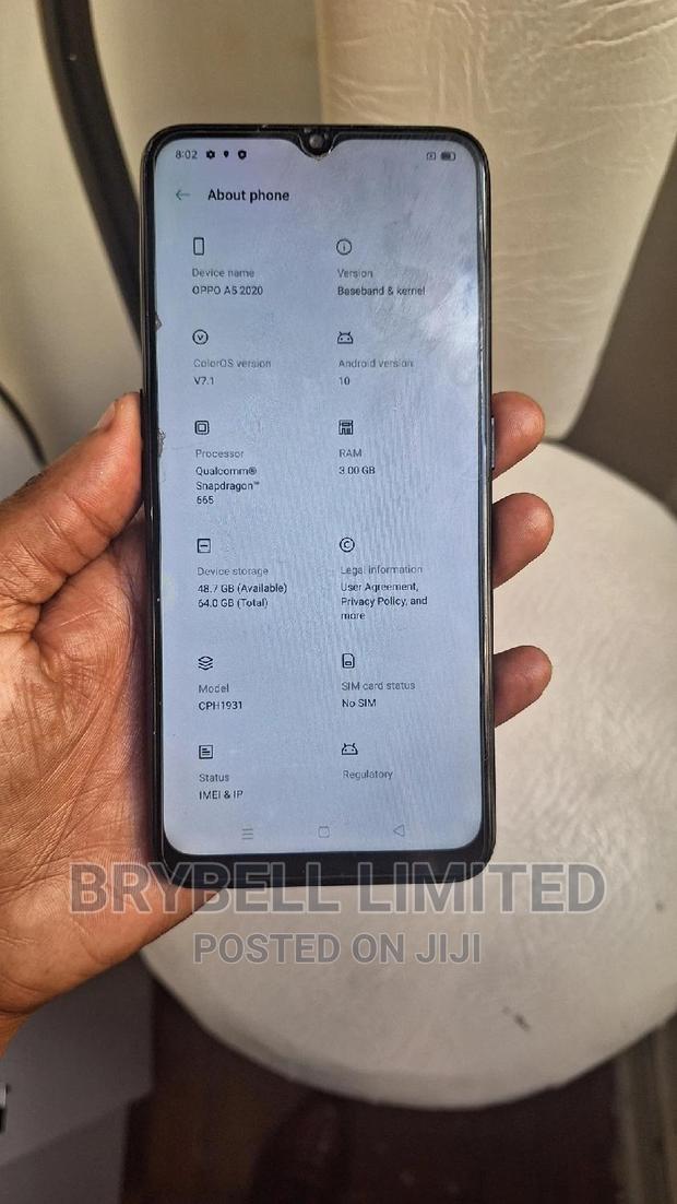 Oppo A5 64 GB Black - main view