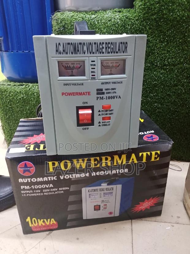 Automatic Volt Regulator - main view