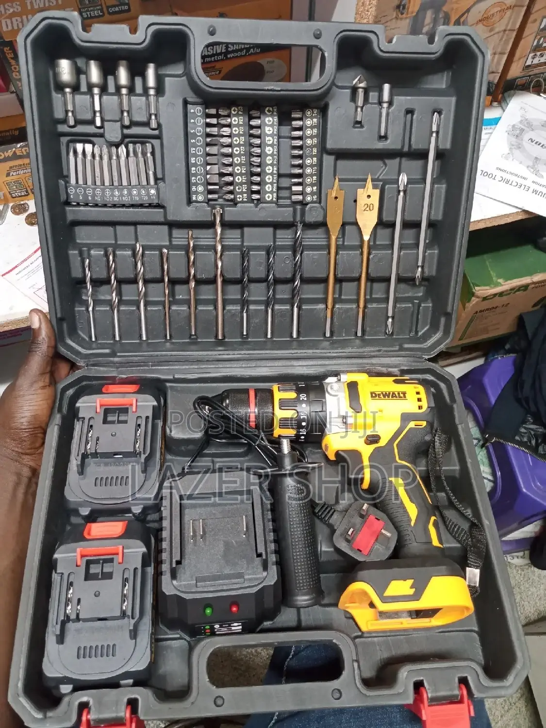 88v Dewalt Cordless Drill Toolbox