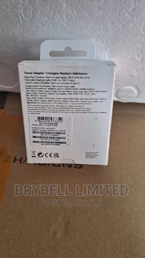 Original 25w PD Adapter and Samsung Charger