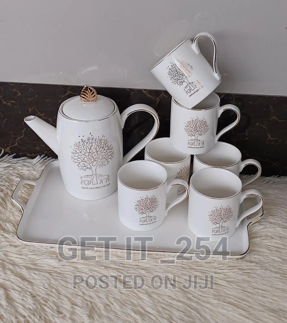 8 PCS Ceramic Tea Set