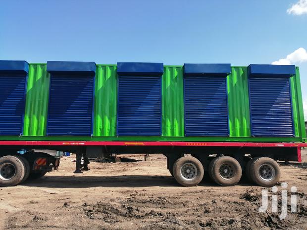 Modified Container Stalls - main view