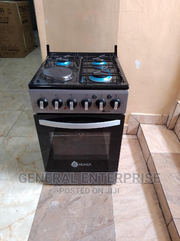 Nunix 3+1 Standing Cooker With Electric Oven