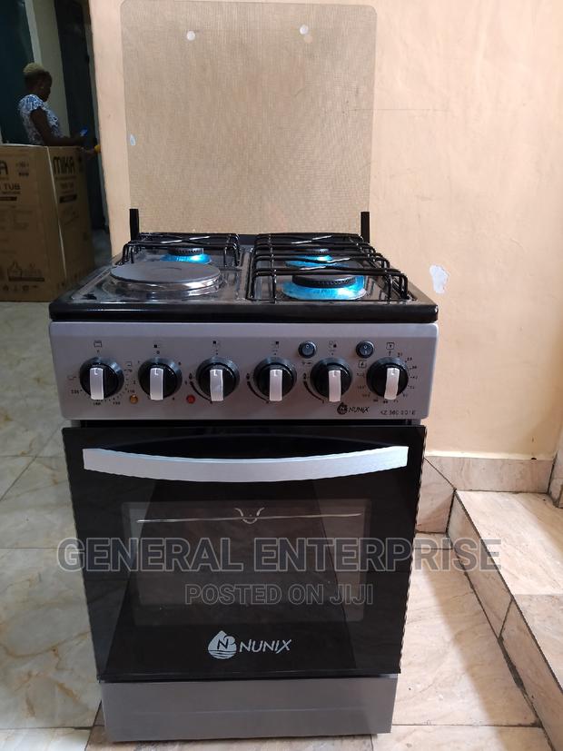Nunix 3+1 Standing Cooker With Electric Oven