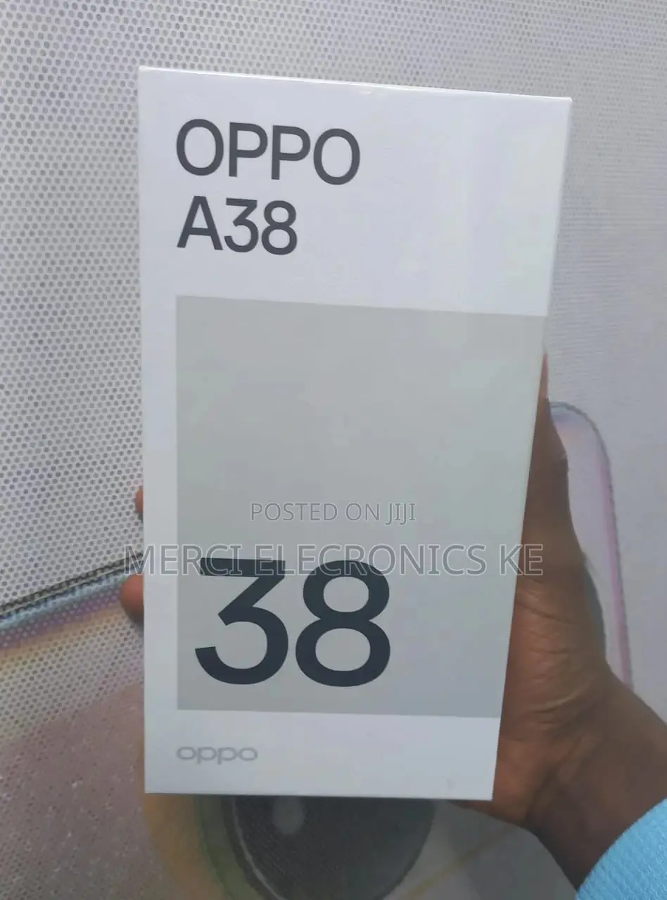 New Oppo A38 128 GB Black