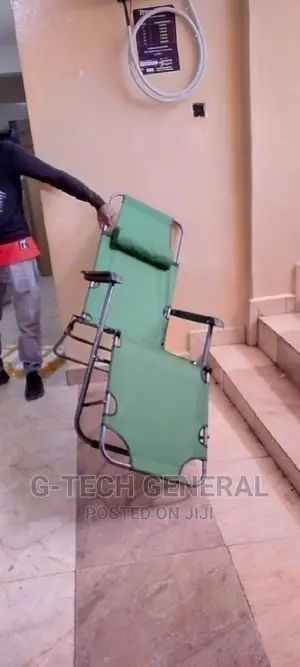 Portable 2in1 Lounge Chair and Camping Chair