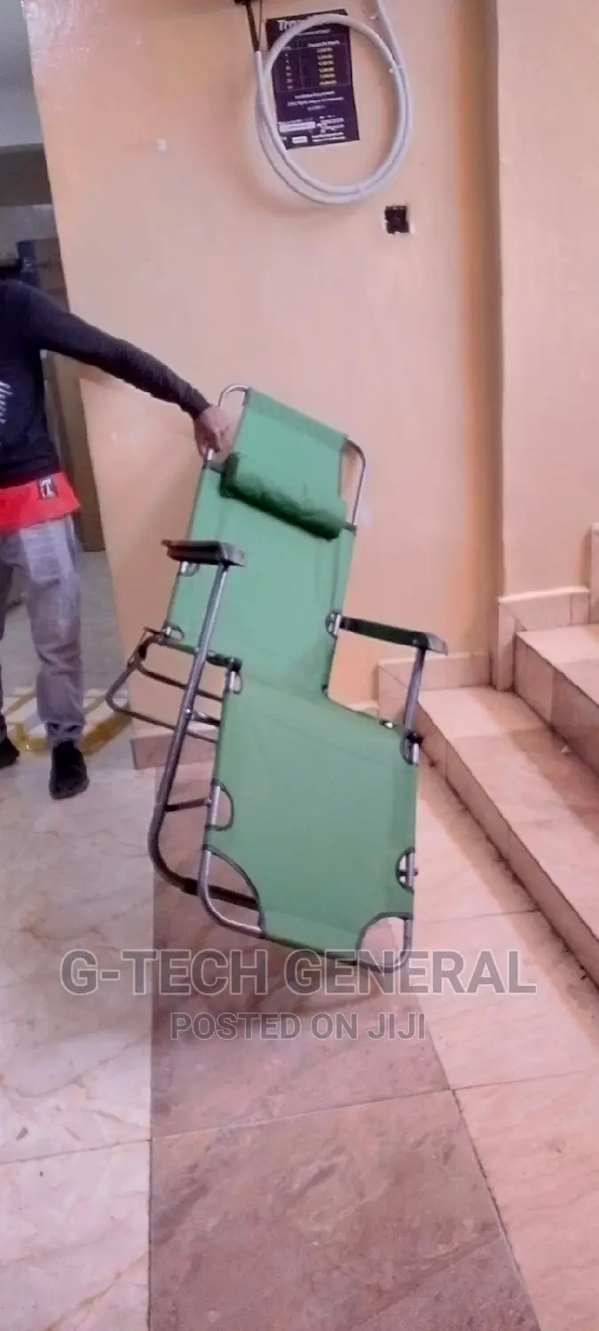 Portable 2in1 Lounge Chair and Camping Chair