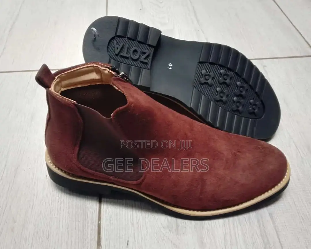 Official Suede Chelsea Boots