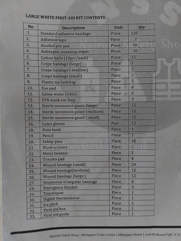 Occupational First Aid Kit Large. - thumbnail 3