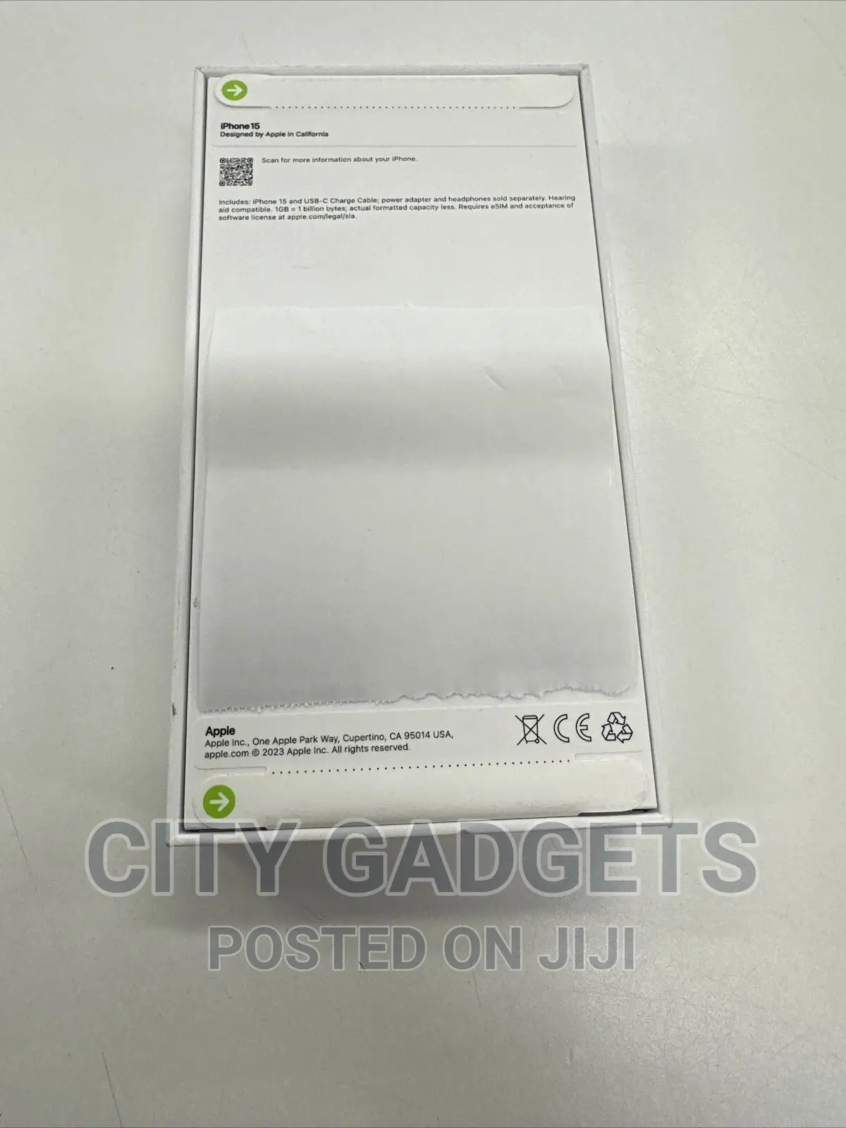 New Apple iPhone 15 128 GB Black