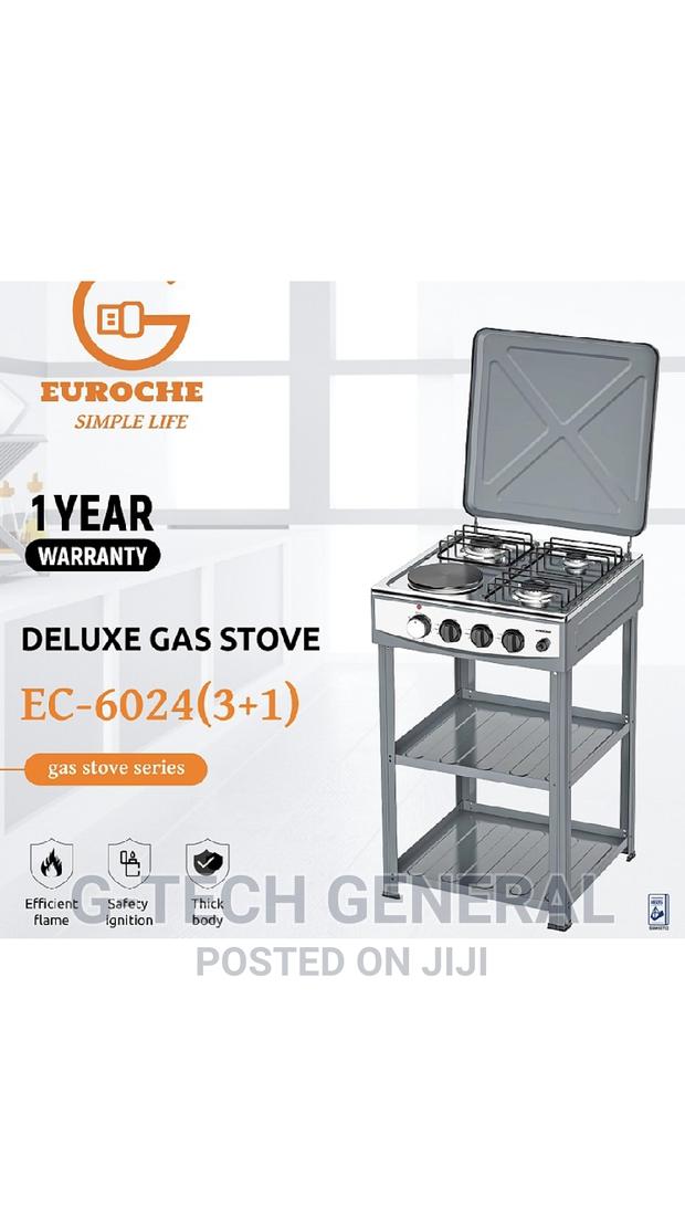 Eurochef Free Standing 3gas 1electric Cooker