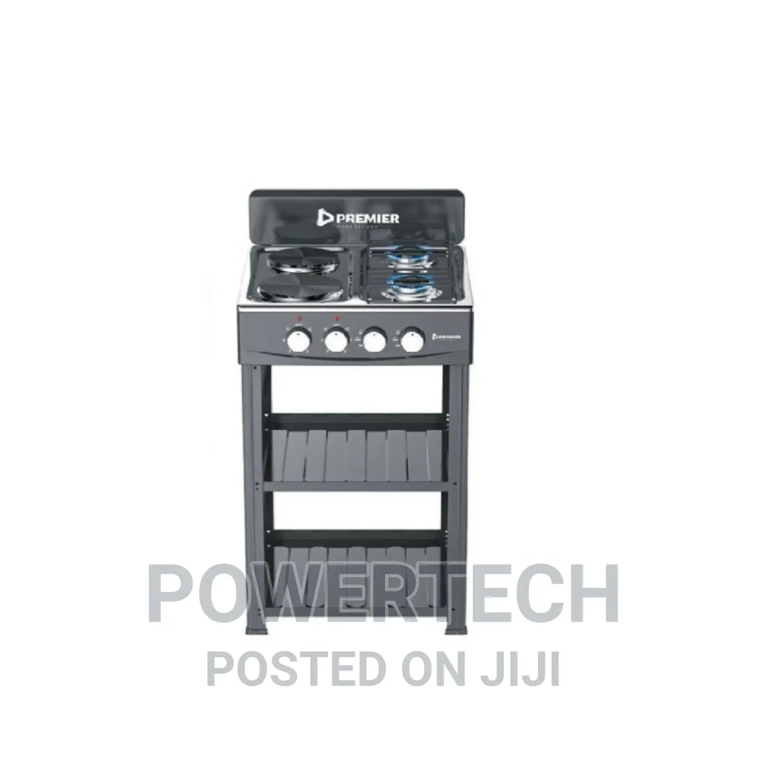 Premier 2G+2E Gas Cooker With Storage"