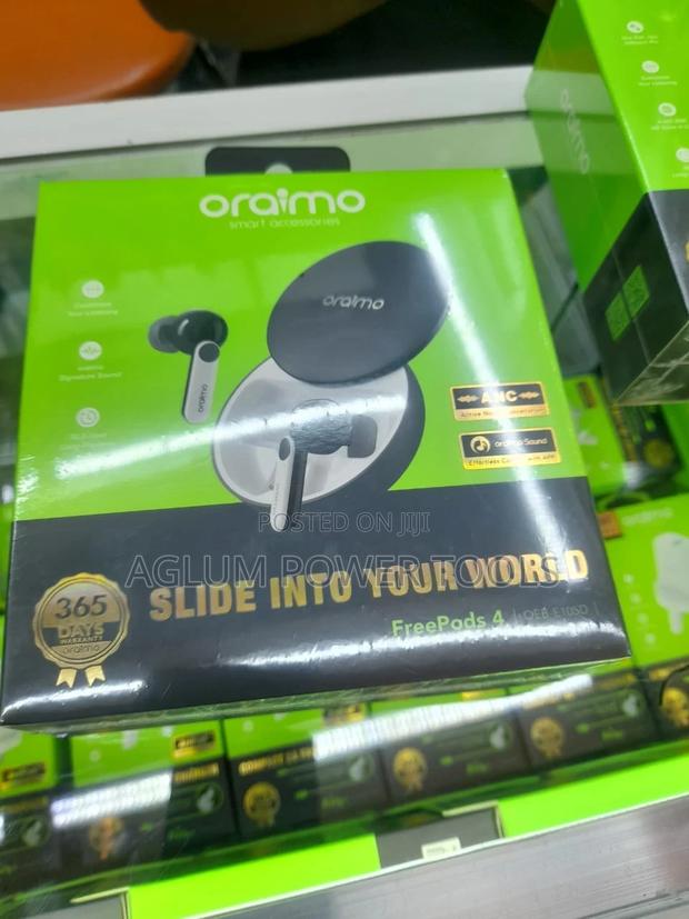 Sliding Wireless Oraimo Earpods - main view