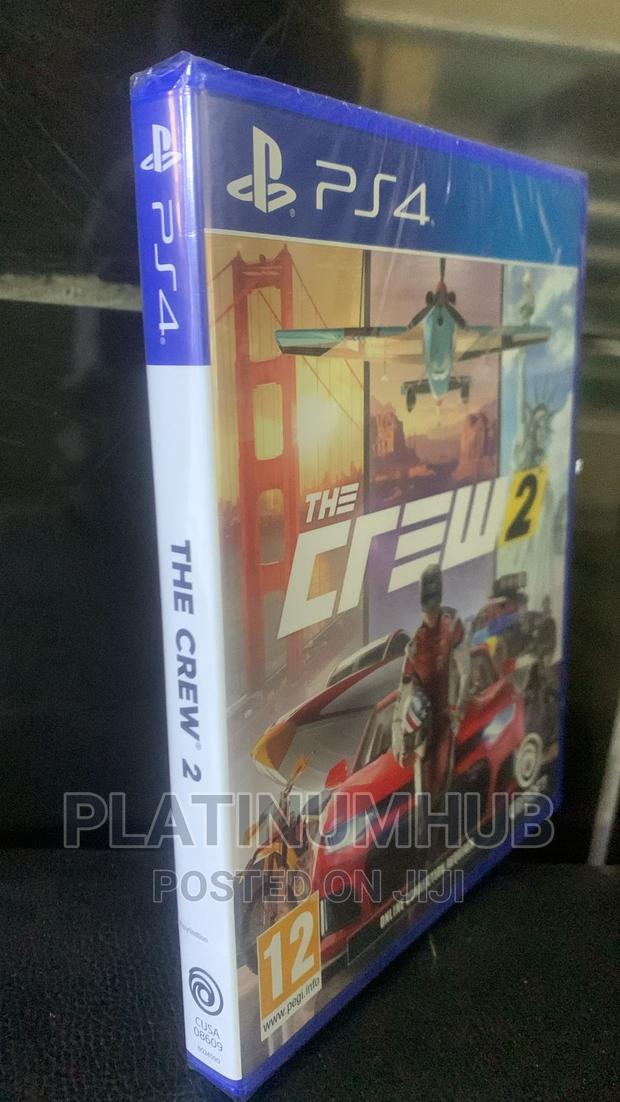 Play Station 4 the Crew 2 - main view