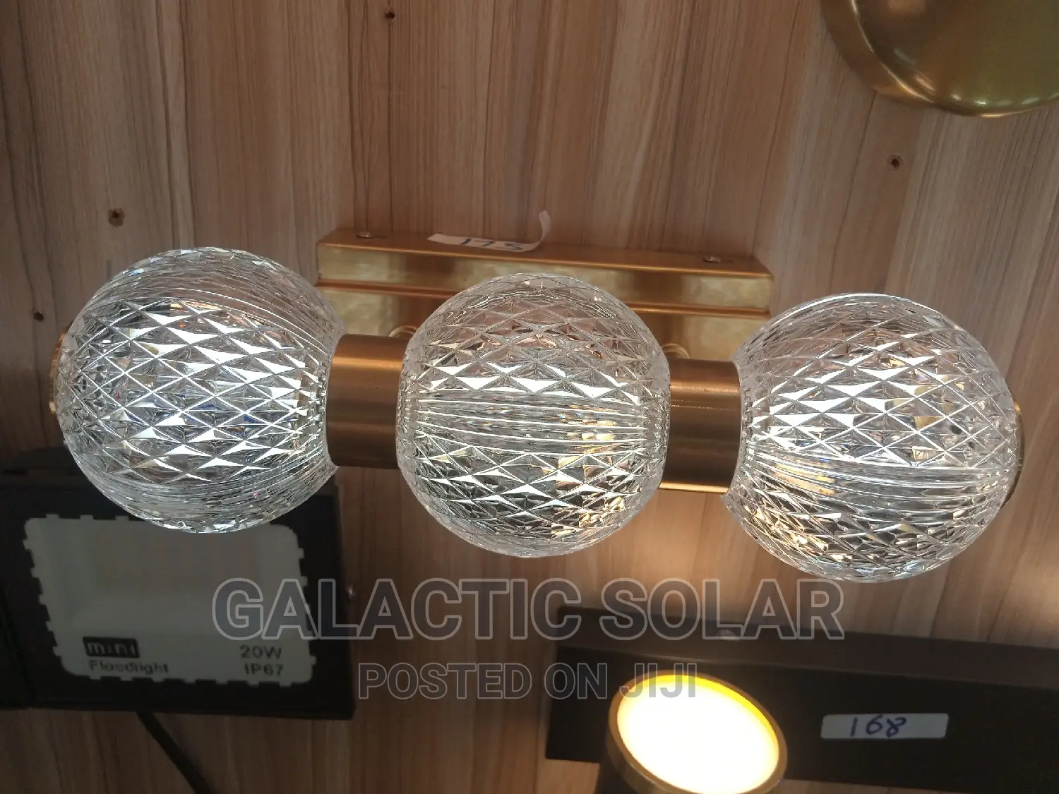 Mirror Lights Gold Body
