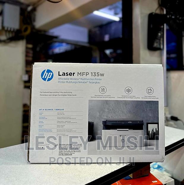 HP Laser MFP 135w A4 Multifunction Laser Print Copy Scan - main view